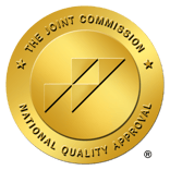 The Joint Commission National Quality Approval gold seal, recognizing TheKey's accreditation for high-quality home care services